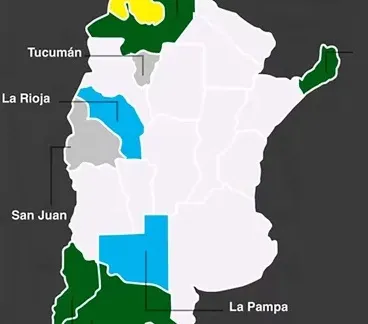 El mapa electoral de la Argentina cómo queda configurado el poder en