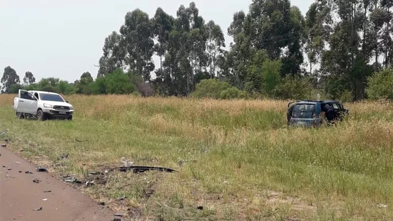 Mujer que viajaba con sus nietos se quedó dormida y chocó contra la parte trasera de un camión 02