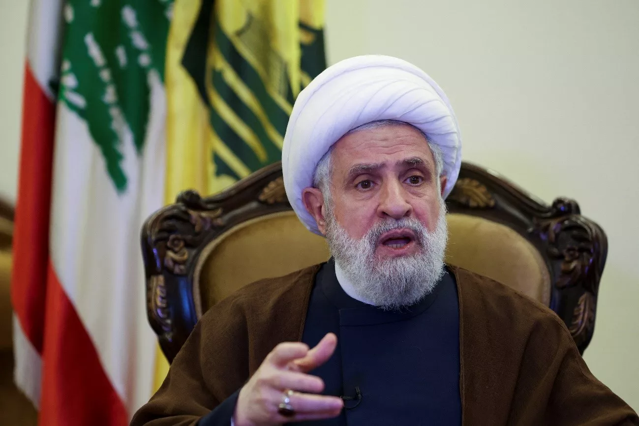 Naim Qassem, líder de Hezbollah