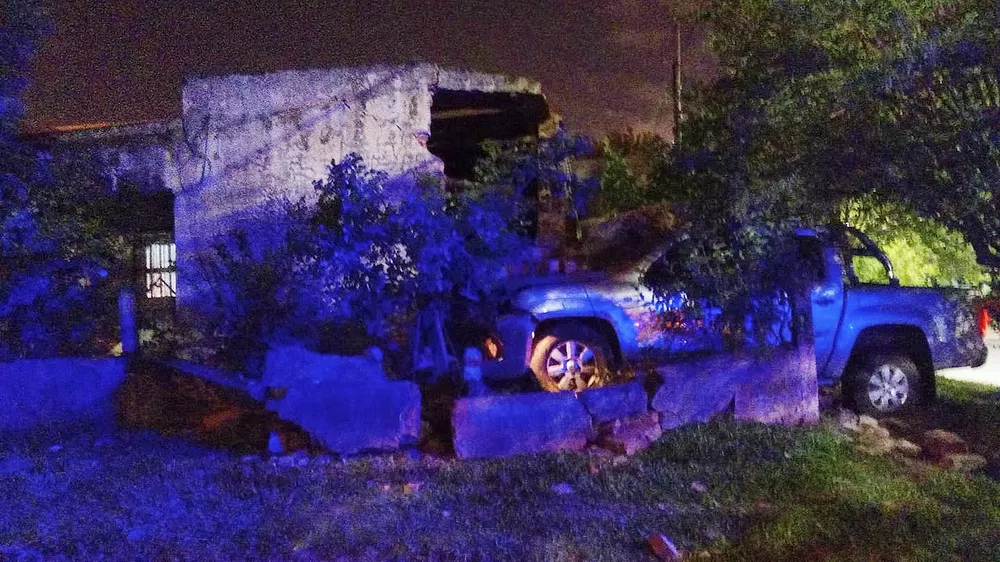 Incrustado en una vivienda