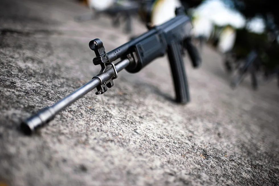rifle, arma de fuego