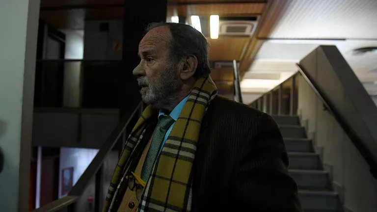 El hermano de María Marta en los tribunales, antes de declarar