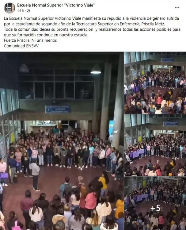 Priscila - Violencia de género - Protesta