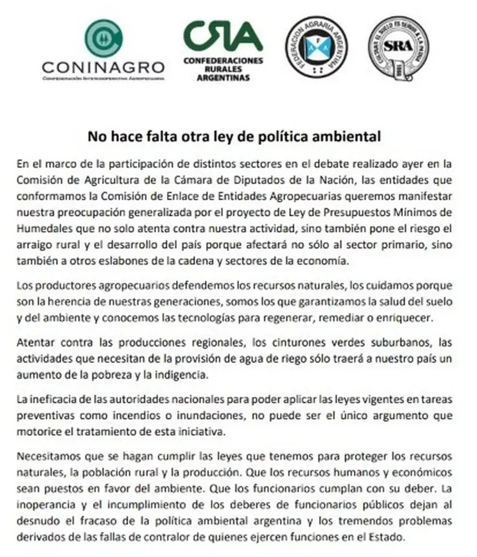Mesa de Enlace