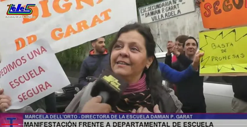 reclamo escuela d. p. garat 1