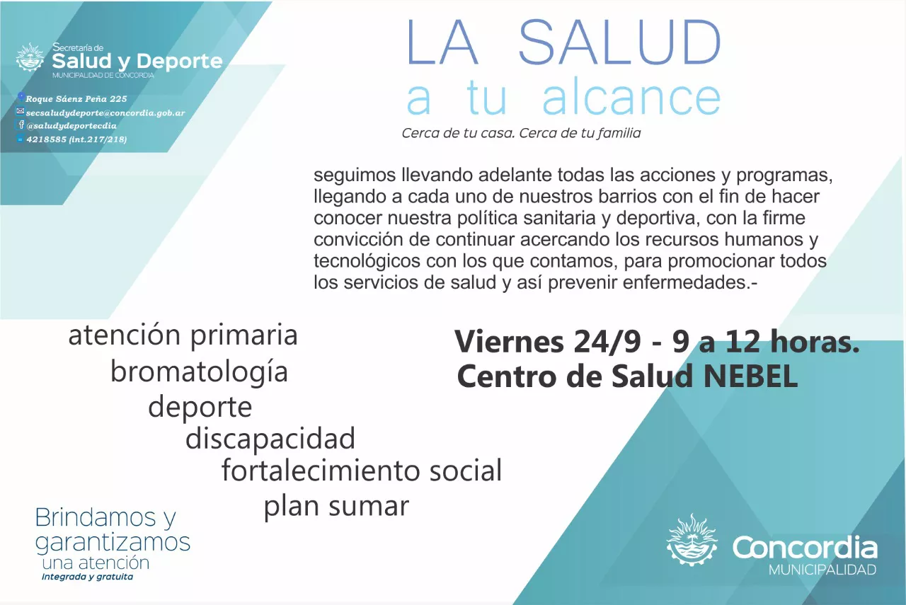 LA SALUD A TU ALCANCE