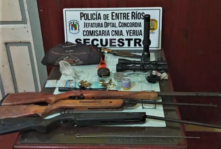 secuestro rifles
