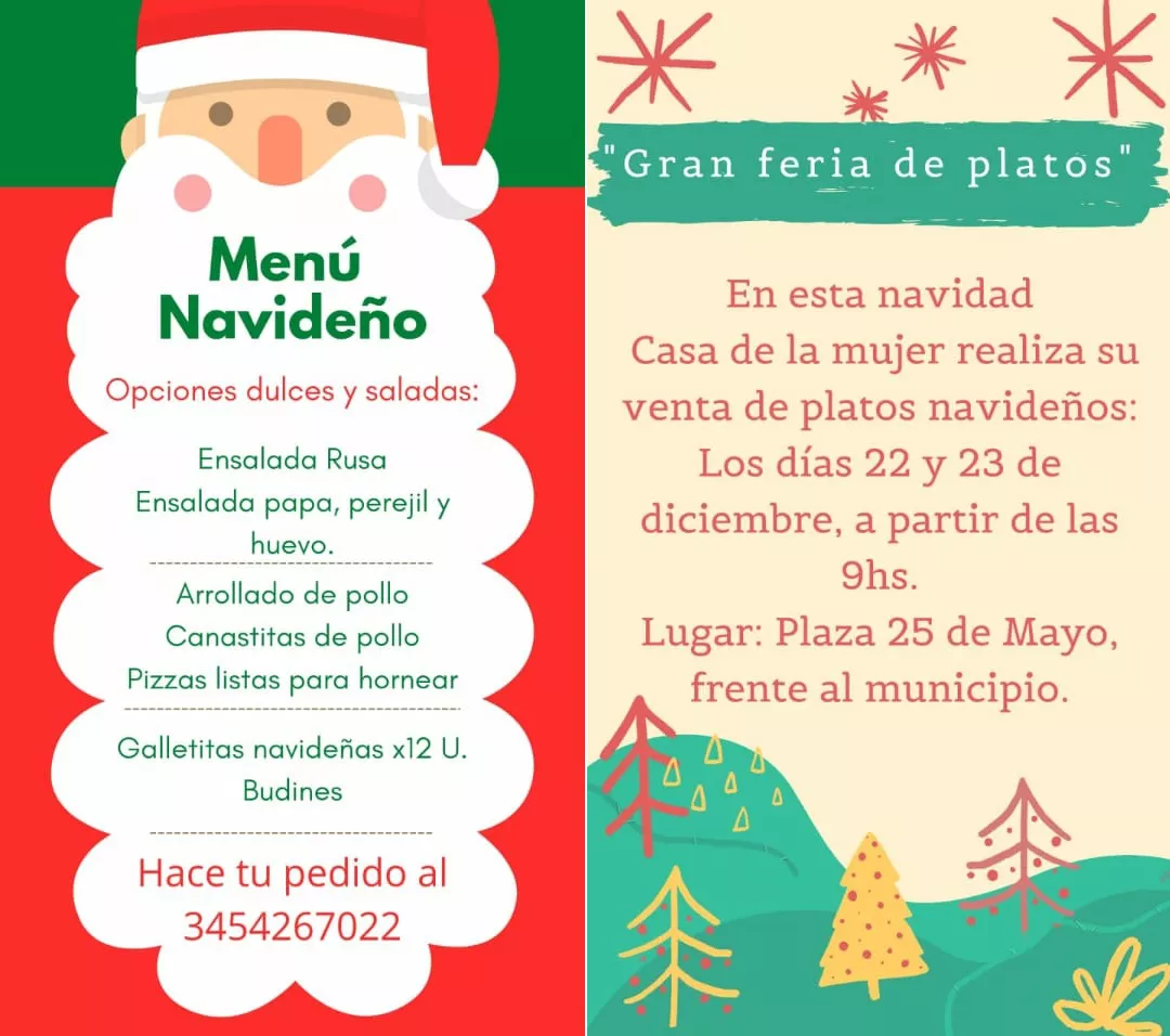 Menú Navideño