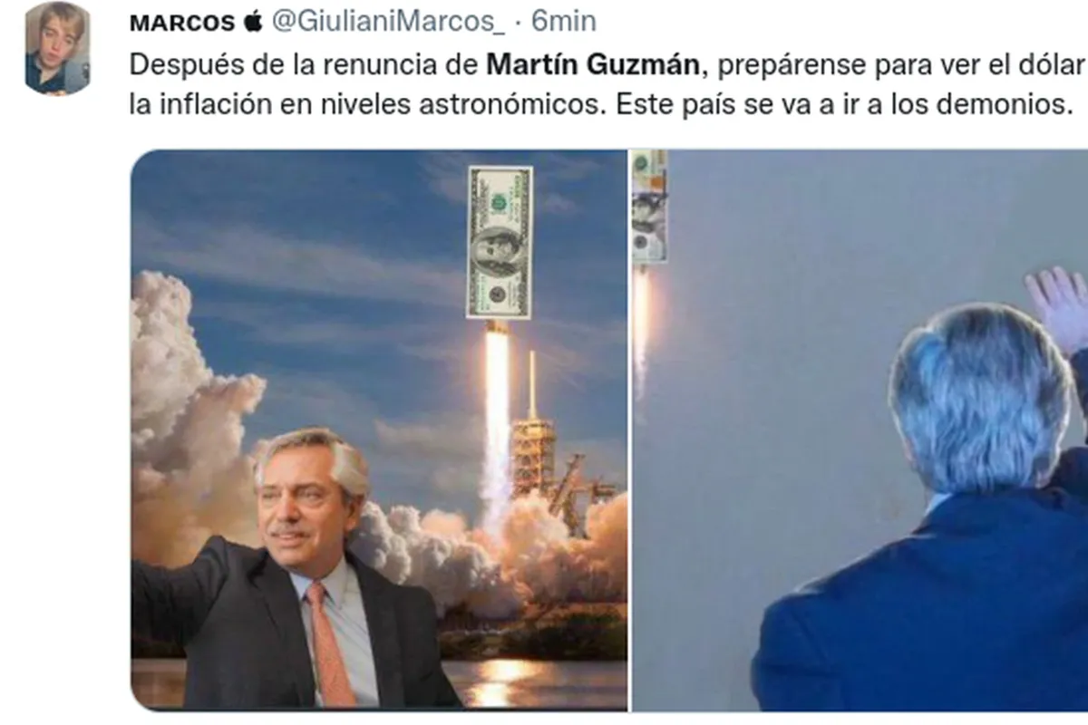 dolar se va al cielo