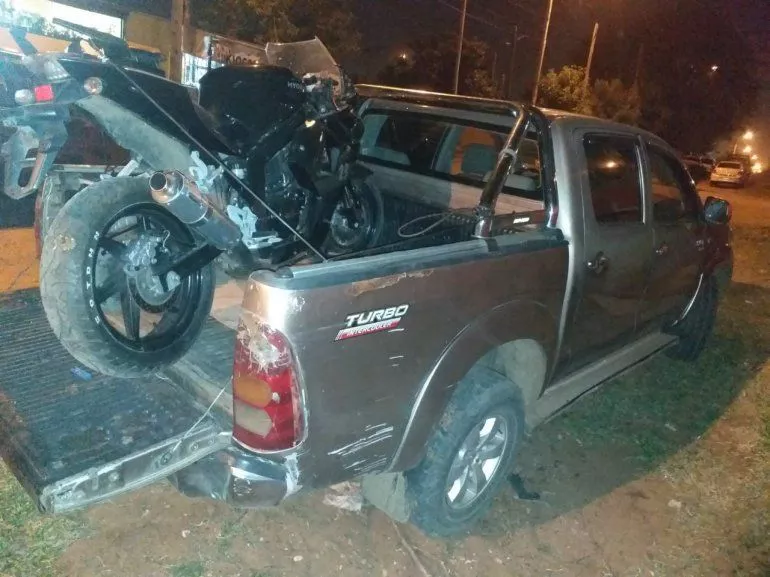 moto secuestrada
