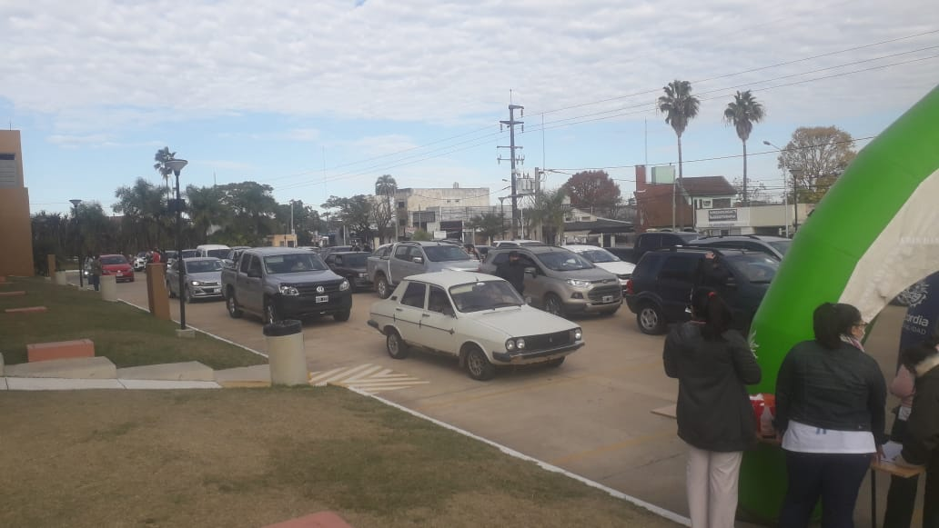 Vacunacion desde vehiculos