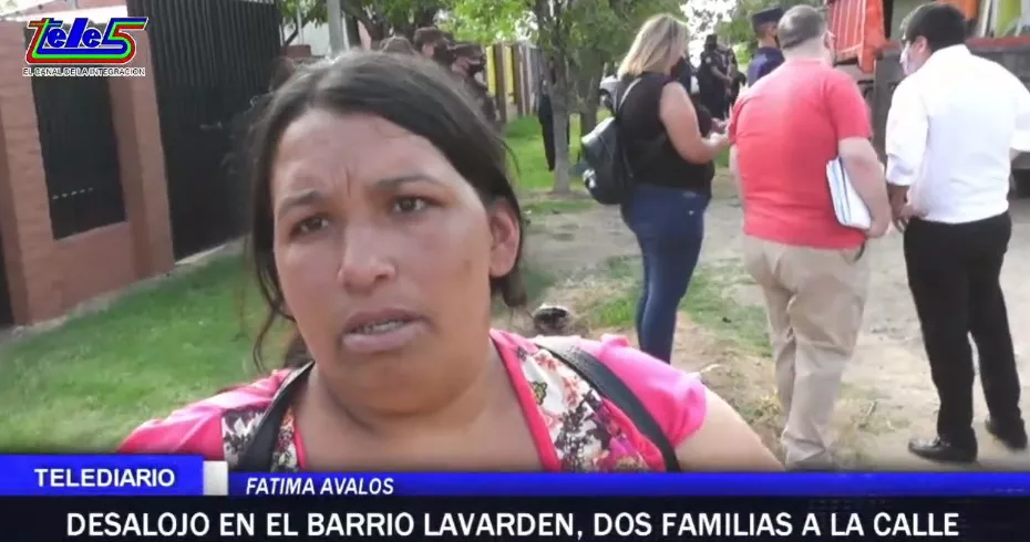Desalojo Barrio Lavaden