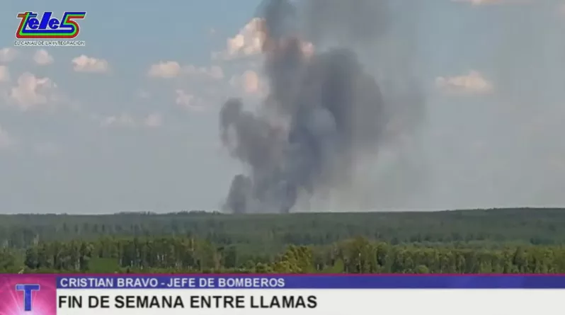 Cristian Bravo, incendios