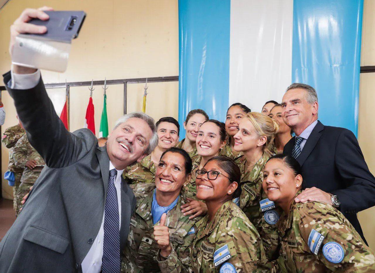 ejercito y presidente