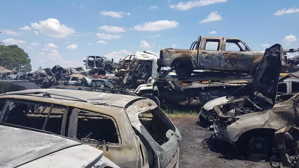 Incendio en desarmadero 03