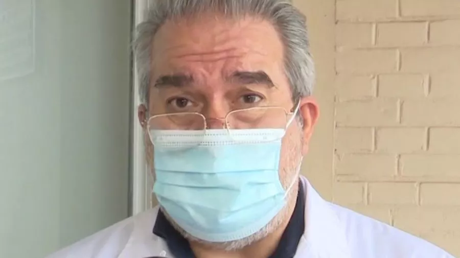 El director del Hospital Rawson, Miguel Díaz