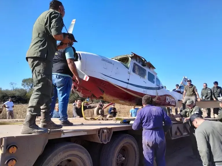 avioneta narco en chaco 2