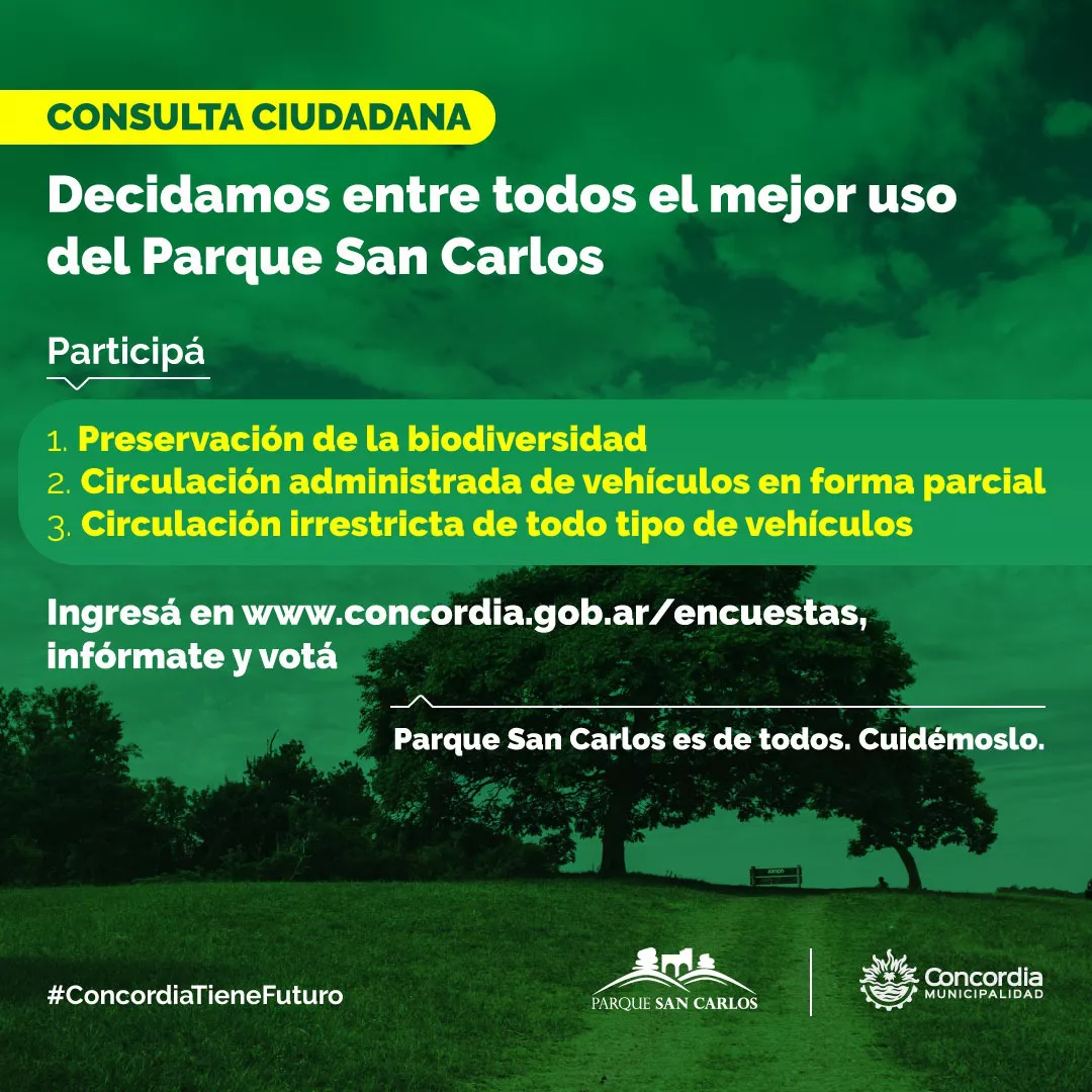 Consulta ciudadana - Parque San Carlos