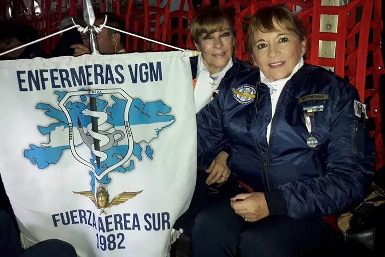 Veterana de Malvinas 1