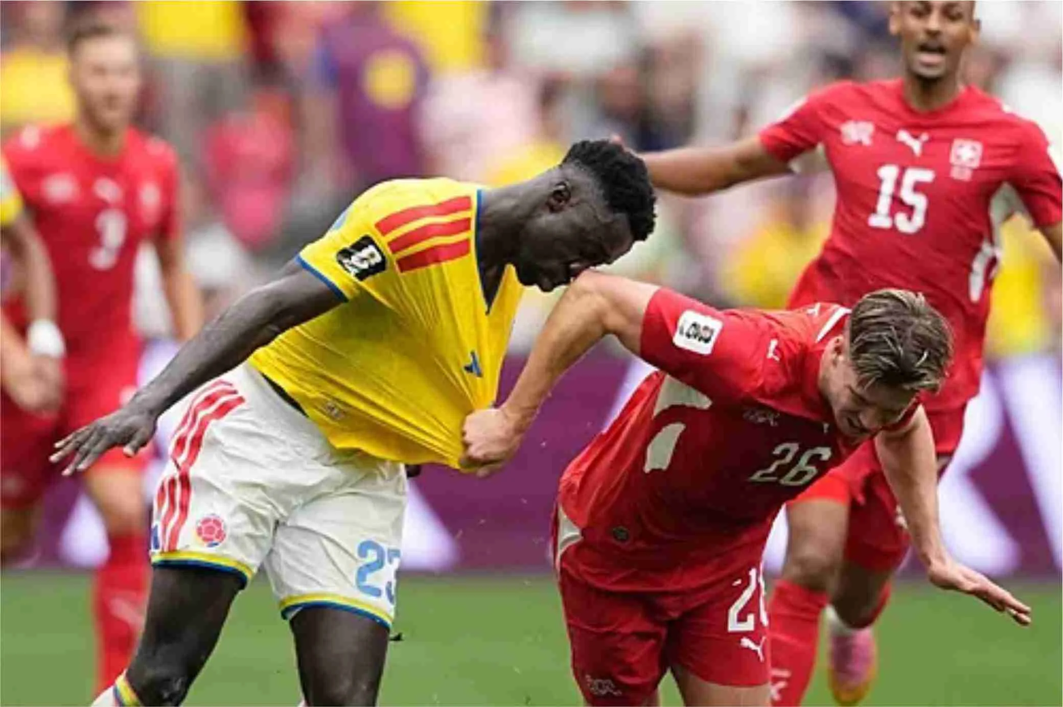 Colombia se despide del Mundial: Suiza ganó en los penales y se enfrentará con Argentina el sábado