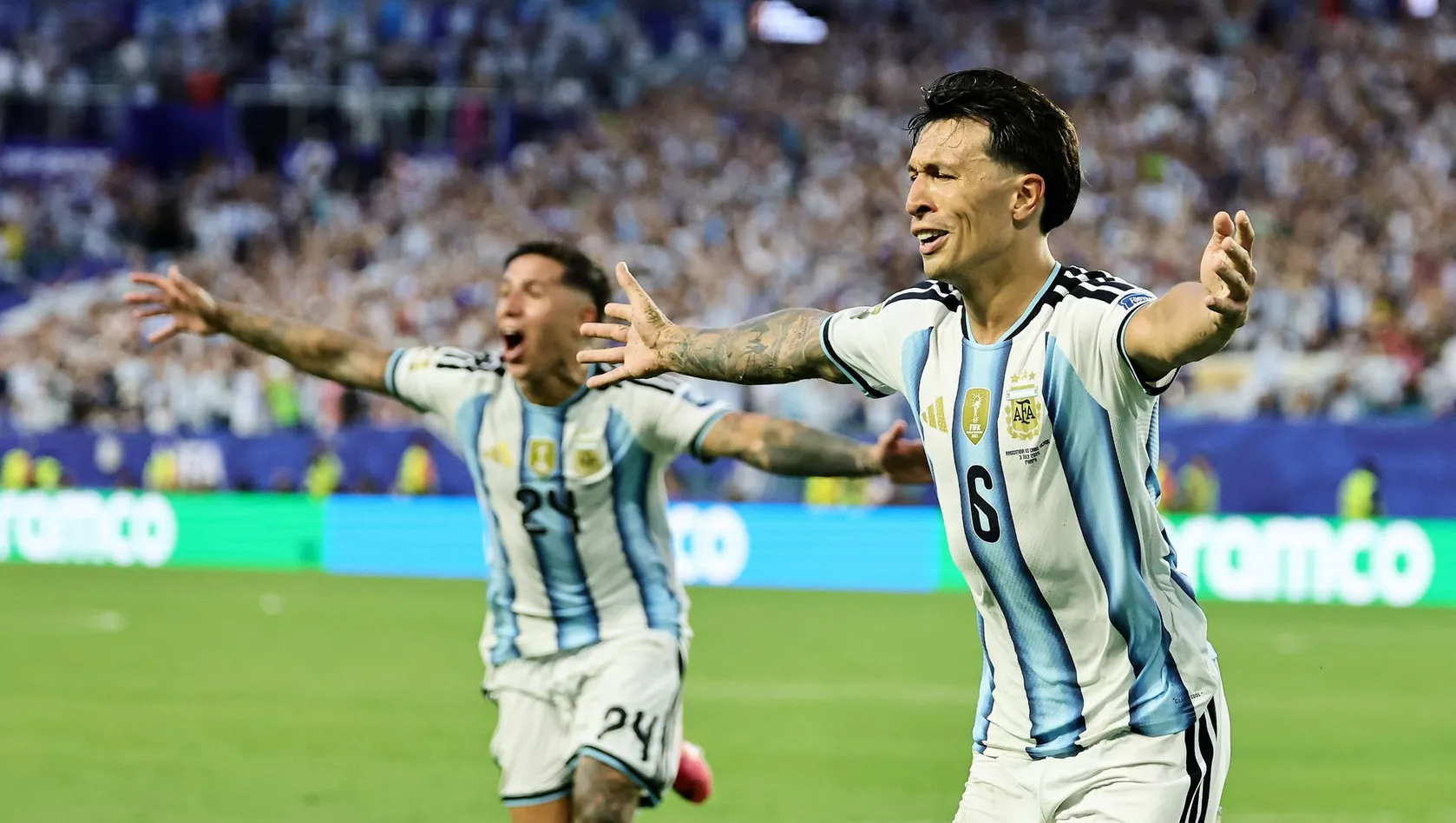 En sufrido partido con alargue Argentina pasó a Octavos de Final tras derrotar 3 a 2 a Cabo Verde.