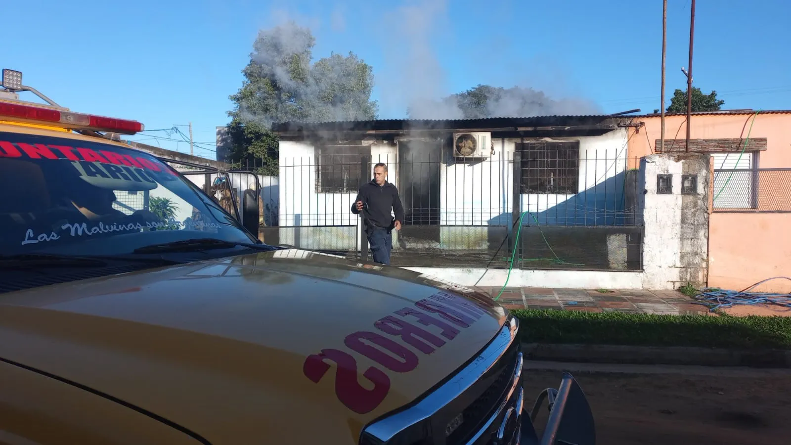 Voraz Incendio En Una Casa Dejó A Su Dueño Con Lo Puesto Y Apelan A La ...