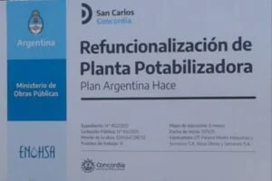 Recorte presupuestario: el Gobierno nacional dejó sin financiamiento el Sistema de Agua Potable de Concordia y paralizó obras esenciales en todo el país