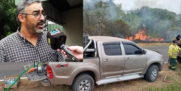 El loco de la camioneta