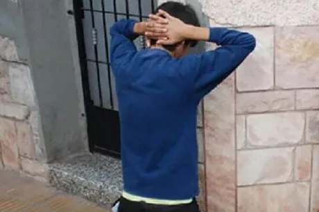 Menor detenido