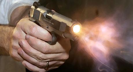 DISPARO DE ARMA DE FUEGO PARA NOTA DE ARRIBA