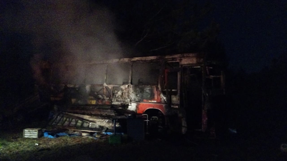 colectivo incendiado