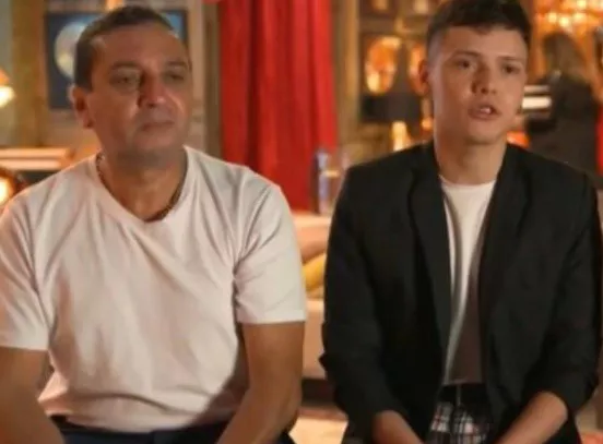 santi borda y su papá