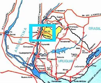 lugar geografico en mapa