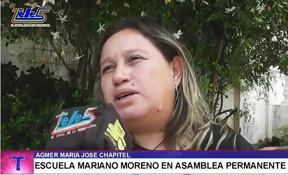 María José Chapitel, AGMER