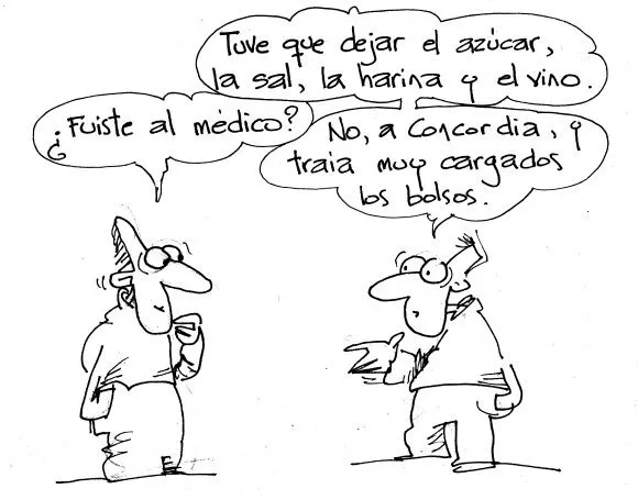 Frontera, Concordia Salto_historieta
