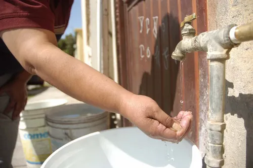 no hay agua