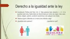 igualdad