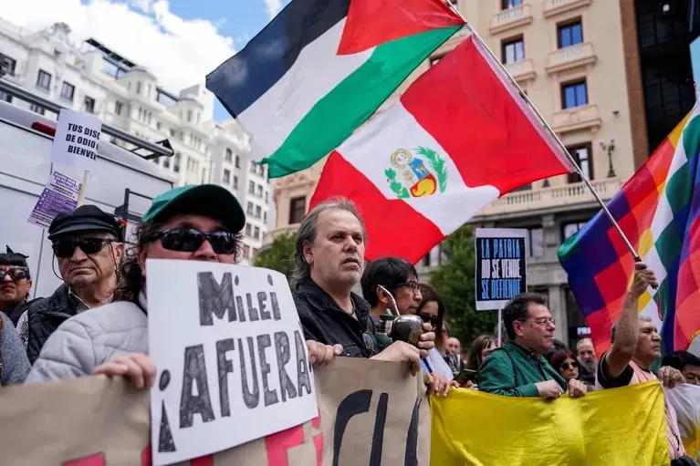 protesta contra milei