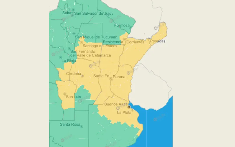 alerta amarilla