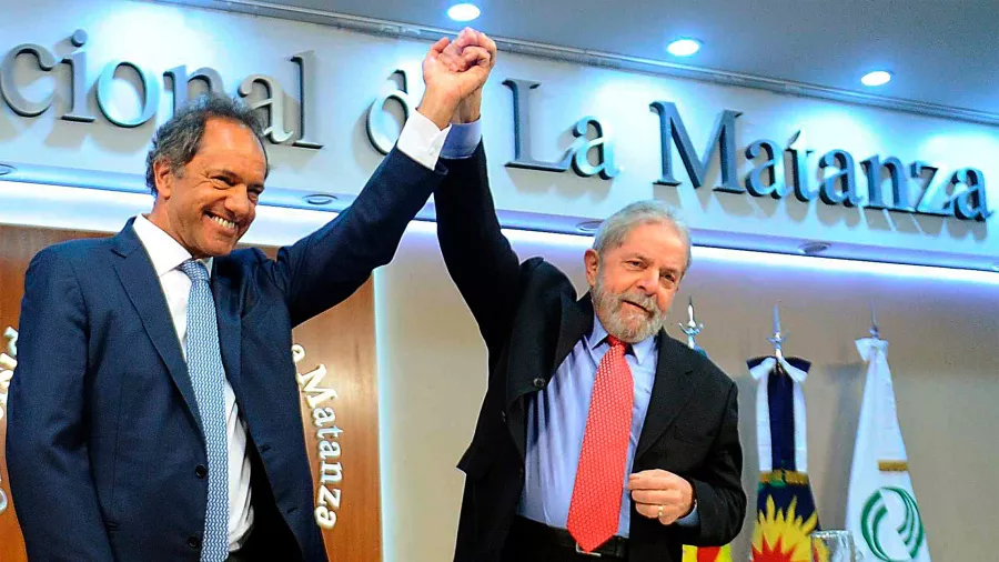 Scioli y Lula