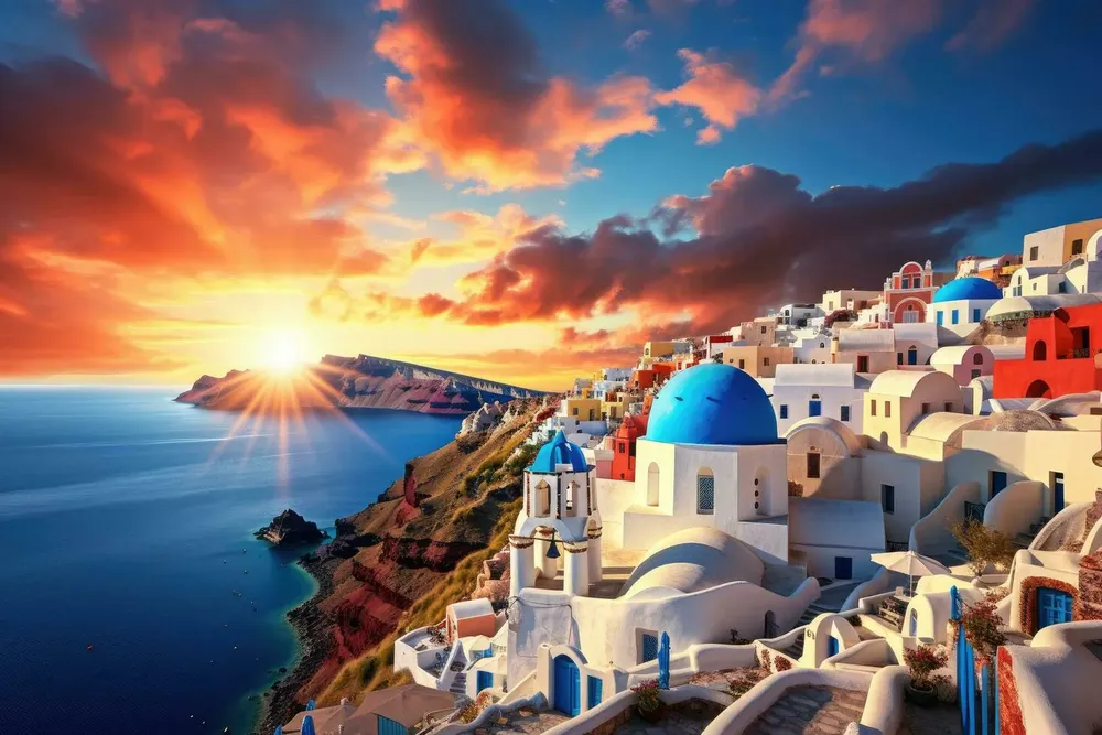 Santorini-Grecia