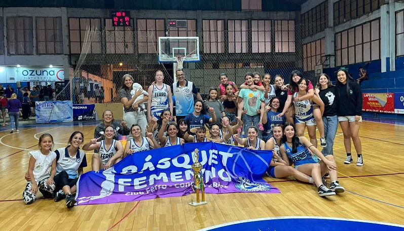 ferro basquet femenino campeon