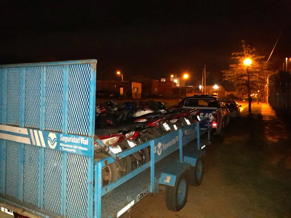 secuestro de motos