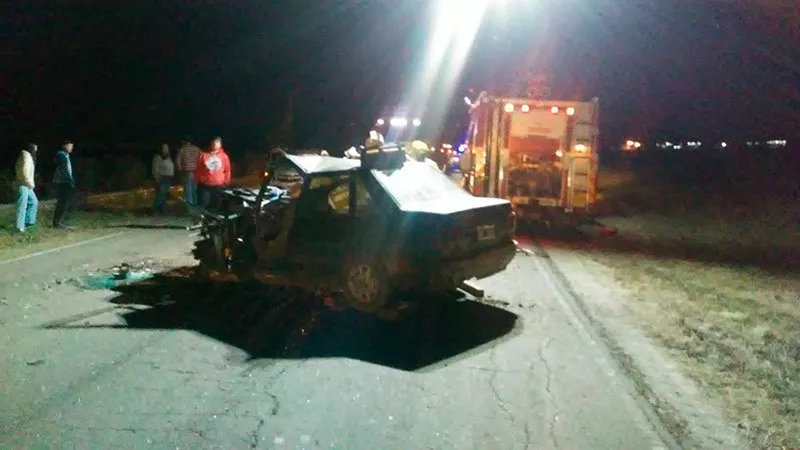 Accidente frontal en RP 23