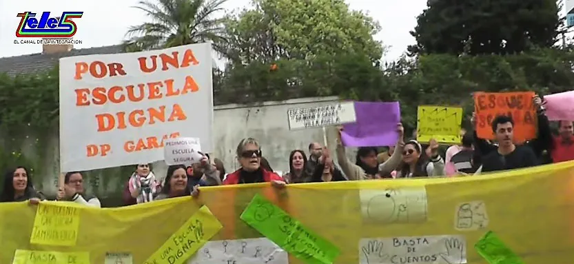 reclamo escuela d. p. garat 2