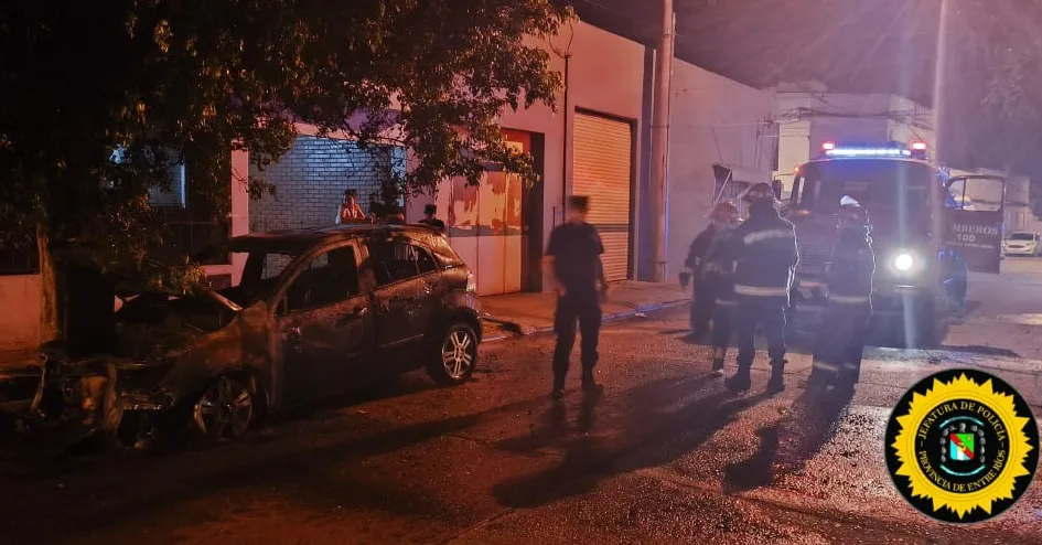 incendio de vehículo 1