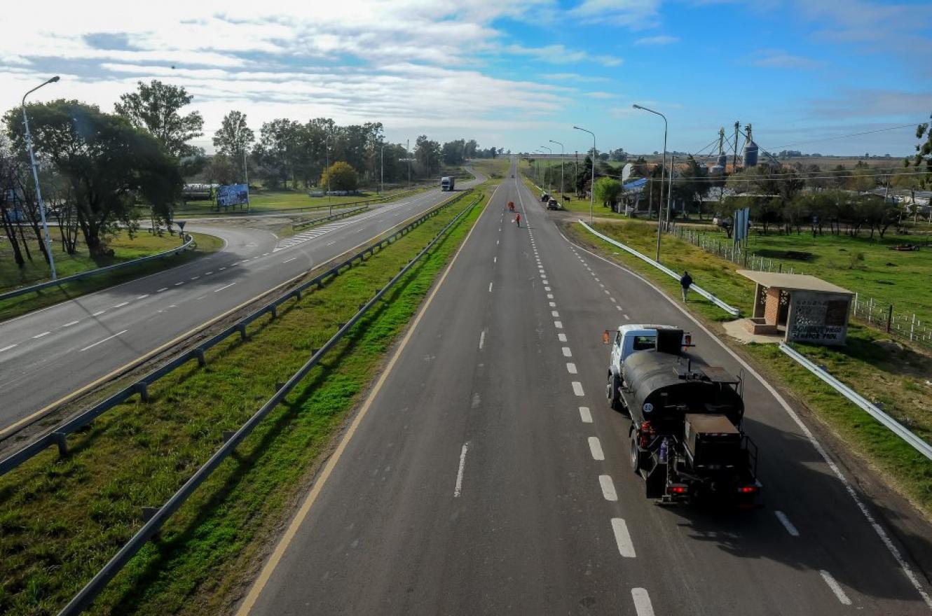 Quedó habilitado el tramo entre San Salvador y Concordia de la autovía 18.