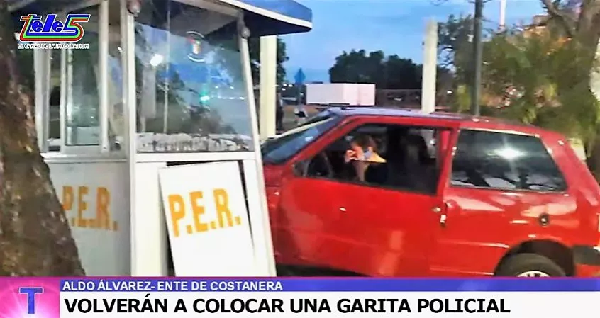 Garita en la Costanera