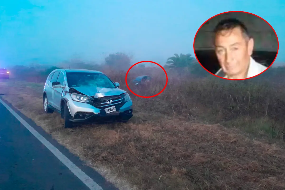 Era trabajador de un hospital entrerriano el hombre que murió atropellado en la ruta provincial 32