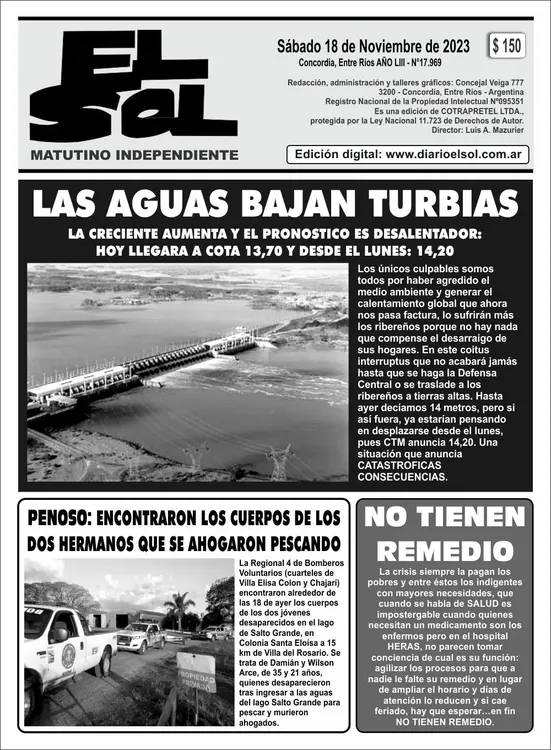 SÁBADO 18 DE NOV_TAPA